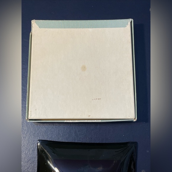 Vintage Houze Art Glass Ashtray Original Packaging 5”x5” Music Notes Band - Picture 5 of 7